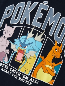 NAME IT Pokemon Sweat Hætte Vest Mos Navy Blazer